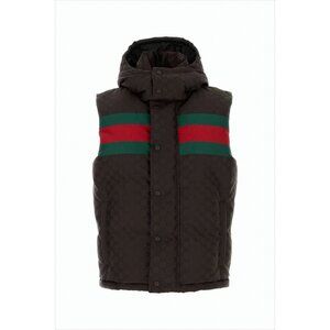 GUCCI Padded Vest with High Collar